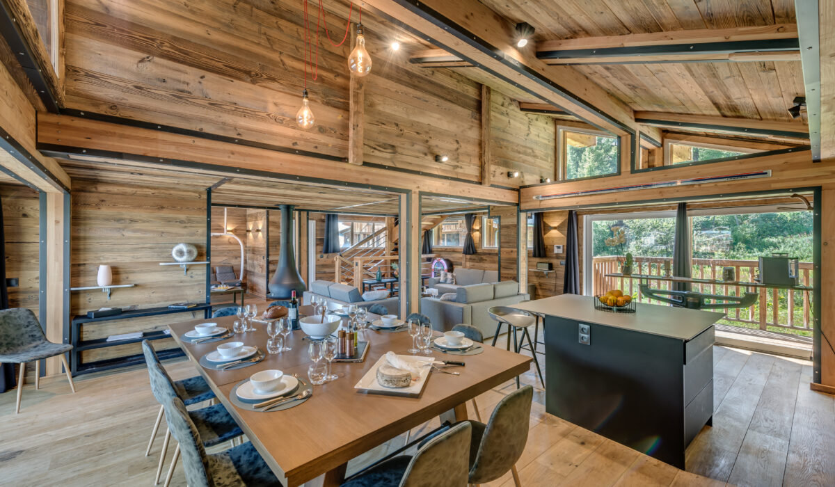 Chalet Merveilles - salle a manger